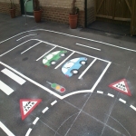 Play Surface Line Marking  in Broughton 5