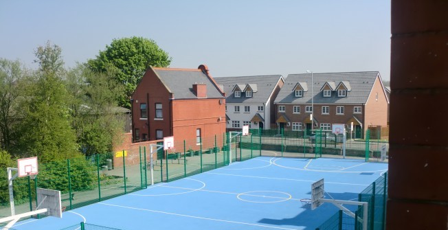 MUGA Line Marking Experts in Ashley