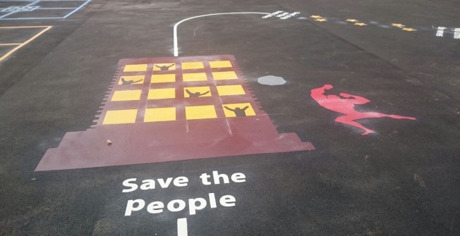 Macadam Playground Graphics in Ashton